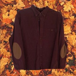 J Crew Elbow Padded Dress Shirt